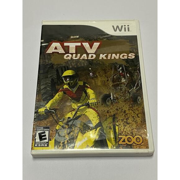 ATV Quad Kings Nintendo Wii Video Game with Manual Tested and Working - Picture 1 of 3